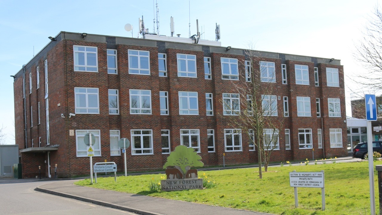 an office building